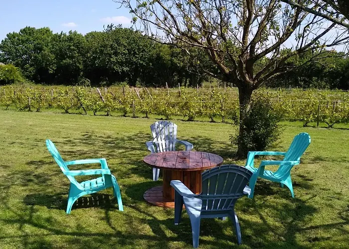 Дом отдыха Charoul'hotes Et Roulotte Insolite Saint-Andre-Sur-Sevre